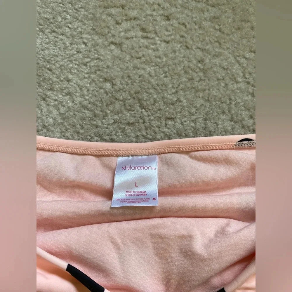 Pink and black polkadot, bikini bottoms, new without tags - Picture 2 of 4